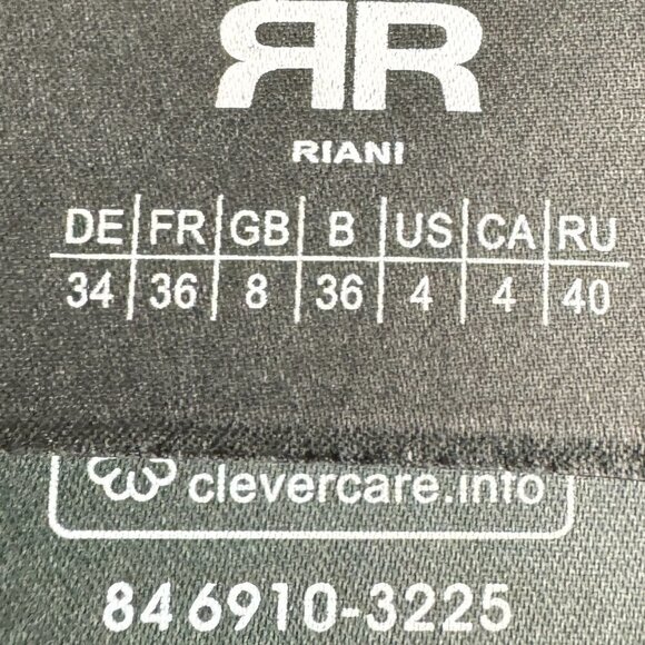 EUC - Riani Dress - White / Cream Size 4 Canada/US - Luxury Designer Dress - Picture 10 of 10